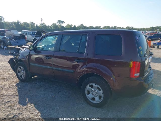 5FNYF4H27EB008944 Honda PILOT LX