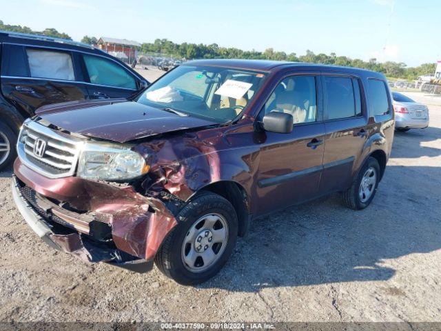 5FNYF4H27EB008944 Honda PILOT LX