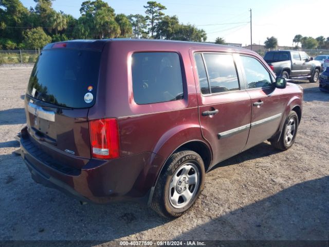 5FNYF4H27EB008944 Honda PILOT LX