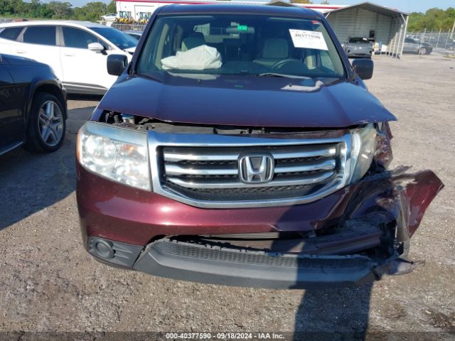 5FNYF4H27EB008944 Honda PILOT LX