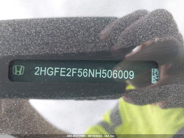 Honda Civic Sport 2022 2HGFE2F56NH506009 Image 9
