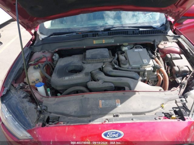 3FA6P0LU7HR279839 Ford Fusion Hybrid Se