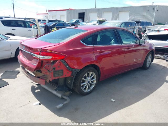 3FA6P0LU7HR279839 Ford Fusion Hybrid Se