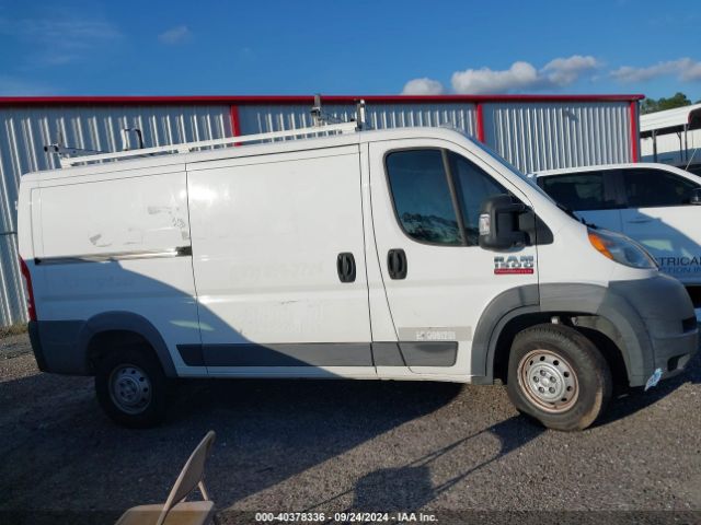 3C6TRVAG6JE111664 RAM Promaster 1500 Low Roof 136 Wb