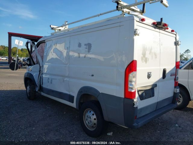 3C6TRVAG6JE111664 RAM Promaster 1500 Low Roof 136 Wb