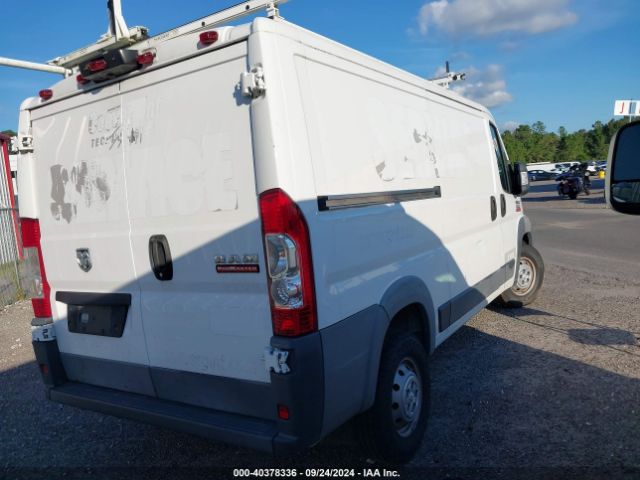 3C6TRVAG6JE111664 RAM Promaster 1500 Low Roof 136 Wb
