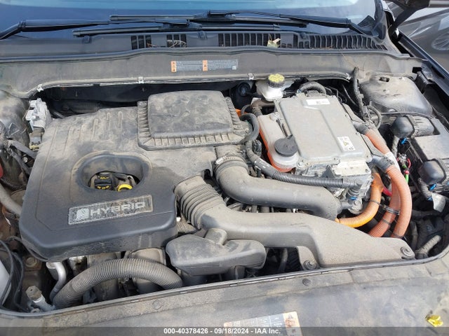 3FA6P0LU7KR191560 Ford Fusion Hybrid Se