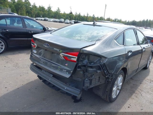 3FA6P0LU7KR191560 Ford Fusion Hybrid Se