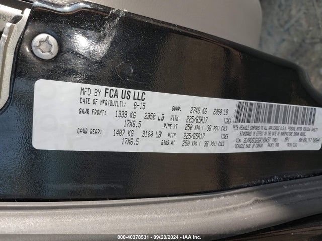 Dodge Grand Caravan Sxt 2016 2C4RDGCG3GR103457 Image 9