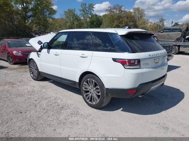 SALWR2FV5HA178189 Land Rover Range Rover Sport 3.0l V6 Supercharged Hse