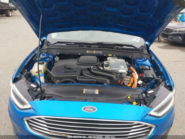3FA6P0MU9KR255872 Ford Fusion Hybrid Sel