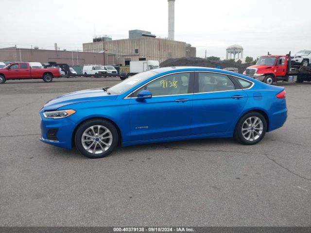 3FA6P0MU9KR255872 Ford Fusion Hybrid Sel