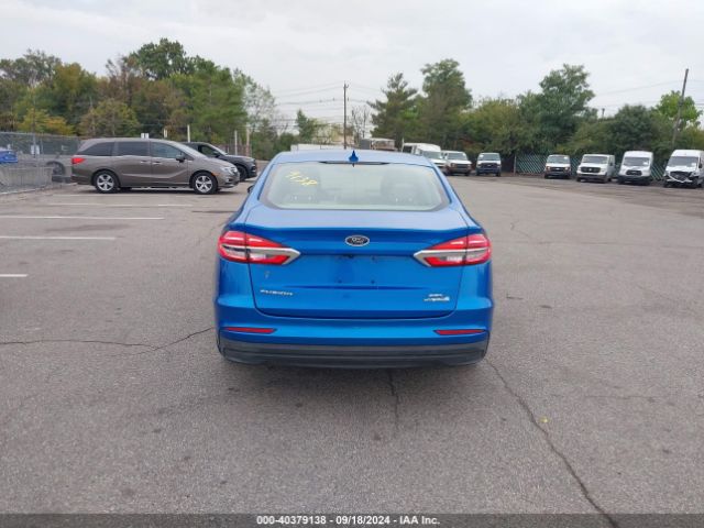 3FA6P0MU9KR255872 Ford Fusion Hybrid Sel
