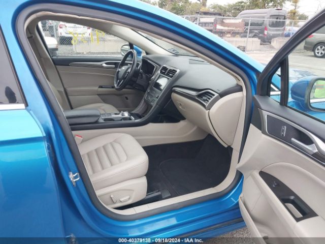 3FA6P0MU9KR255872 Ford Fusion Hybrid Sel