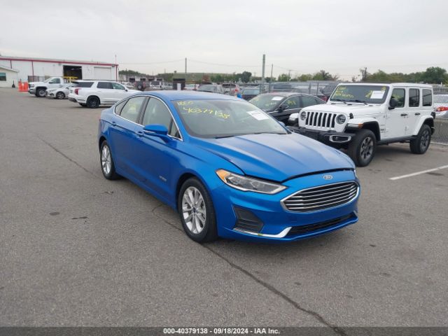 3FA6P0MU9KR255872 Ford Fusion Hybrid Sel