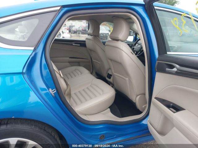 3FA6P0MU9KR255872 Ford Fusion Hybrid Sel