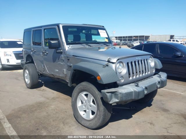 1C4BJWDG2HL684852 Jeep Wrangler Unlimited Sport 4x4