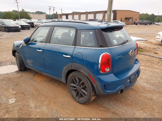 2012 MINI COOPER S COUNTRYMAN WMWZC5C56CWM11484 Photo 2