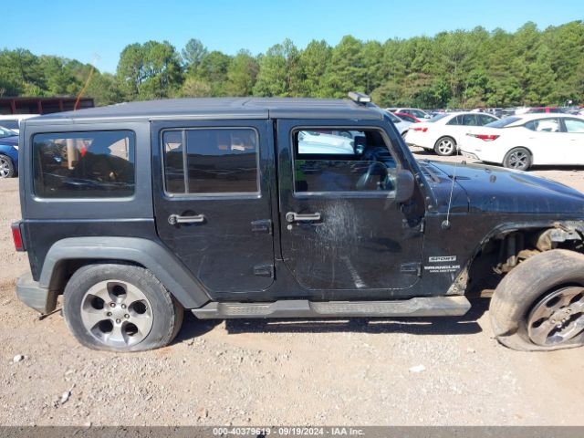 1C4BJWKG4FL729547 Jeep Wrangler Unlimited Sport Rhd