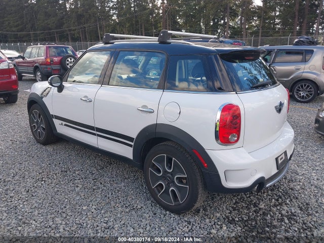 2012 MINI COOPER S COUNTRYMAN WMWZC5C52CWL62252 Photo 2