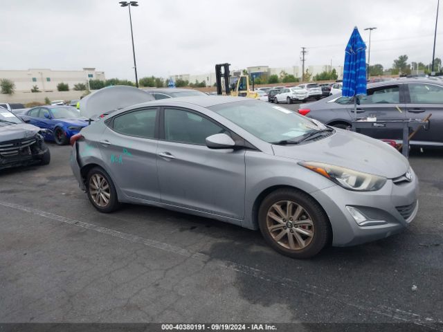 KMHDH4AE2EU086774 Hyundai ELANTRA SE
