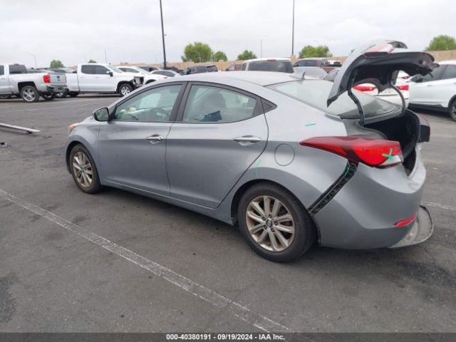 KMHDH4AE2EU086774 Hyundai ELANTRA SE