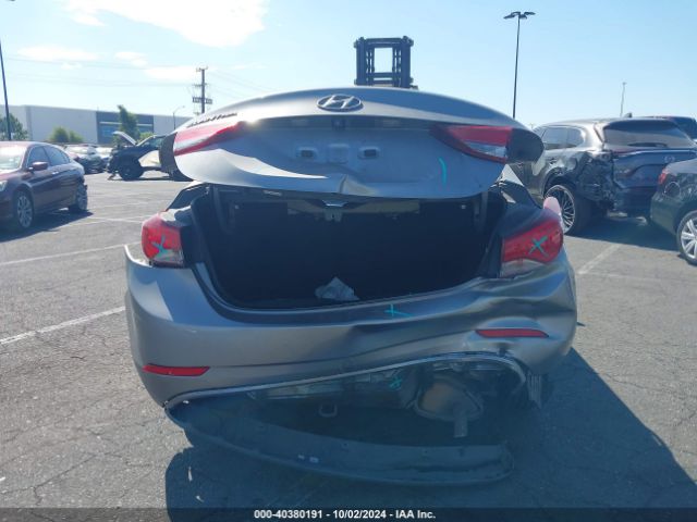 KMHDH4AE2EU086774 Hyundai ELANTRA SE