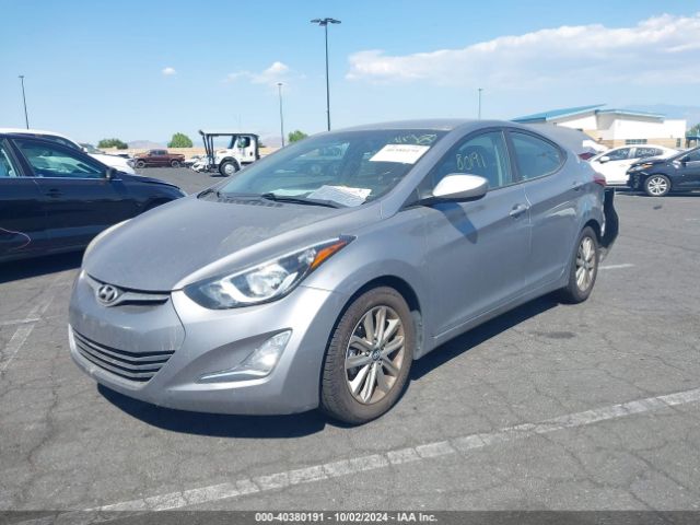 KMHDH4AE2EU086774 Hyundai ELANTRA SE
