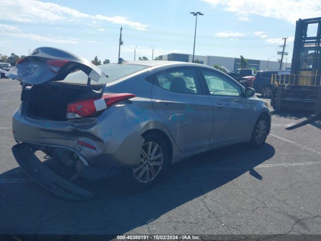 KMHDH4AE2EU086774 Hyundai ELANTRA SE