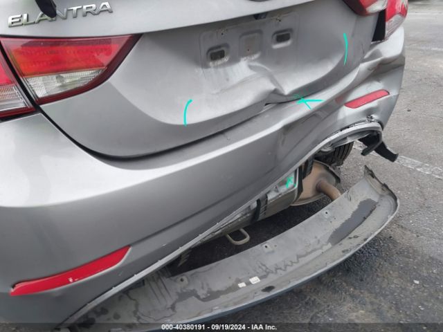KMHDH4AE2EU086774 Hyundai ELANTRA SE