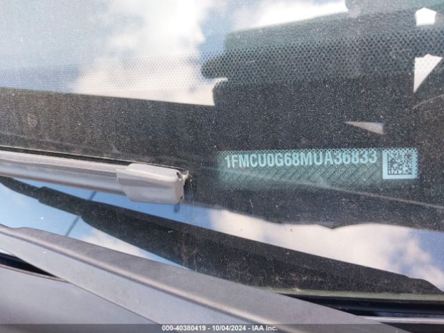 1FMCU0G68MUA36833 Ford ESCAPE SE