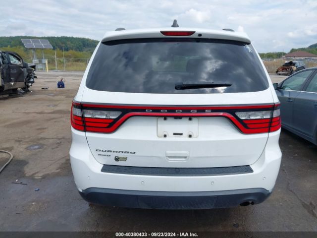 1C4RDJAG1GC486582 Dodge Durango Sxt