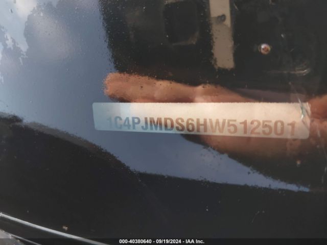 1C4PJMDS6HW512501 Jeep Cherokee Limited 4x4