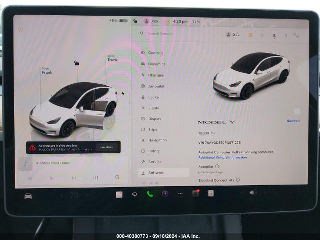 2023 TESLA MODEL Y 7SAYGDEE9PA071235 Photo 6