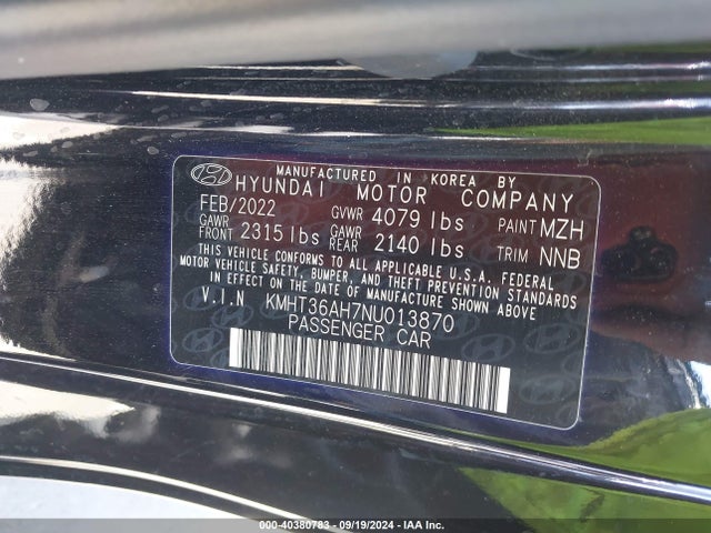 Hyundai VELOSTER N 2022 KMHT36AH7NU013870 Image 9