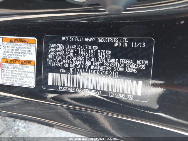 JF1ZNAA10E8705210 Scion Fr-s Base (a6)