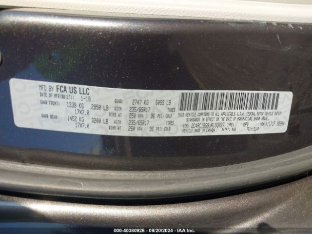 2018 CHRYSLER PACIFICA 2C4RC1BG9JR193027 Photo 8