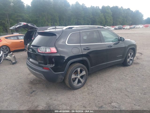 1C4PJLDB6KD201700 Jeep Cherokee Limited Fwd