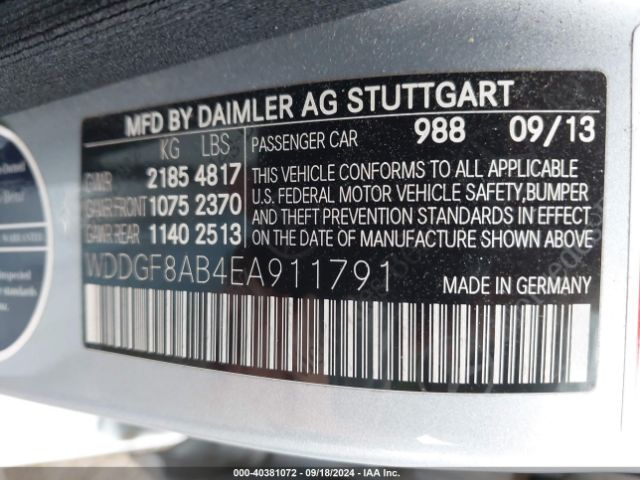 WDDGF8AB4EA911791 Mercedes-Benz C 300 Luxury 4matic/sport 4matic