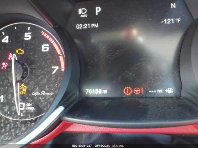 ZARFAECN3J7582511 Alfa Romeo Giulia Ti Sport Rwd