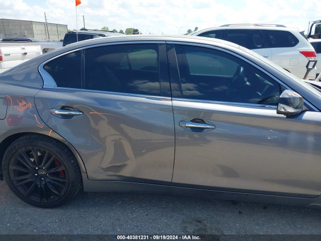 JN1FV7AP1JM461253 Infiniti Q50 3.0t Red Sport 400