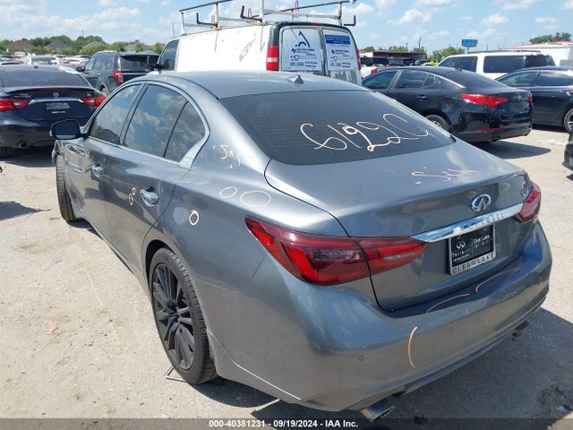 JN1FV7AP1JM461253 Infiniti Q50 3.0t Red Sport 400