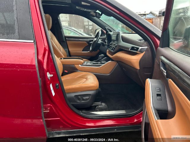 5TDEBRCH4LS014443 Toyota Highlander Hybrid Platinum