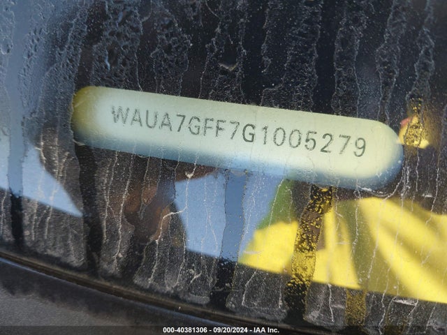 WAUA7GFF7G1005279 Audi A3 1.8t Premium