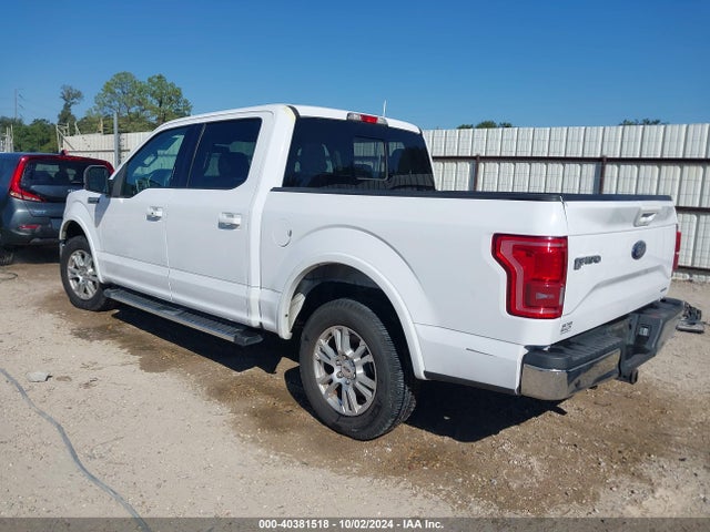 Ford F-150 Lariat 2016 1FTEW1CF0GKE53284 Image 3