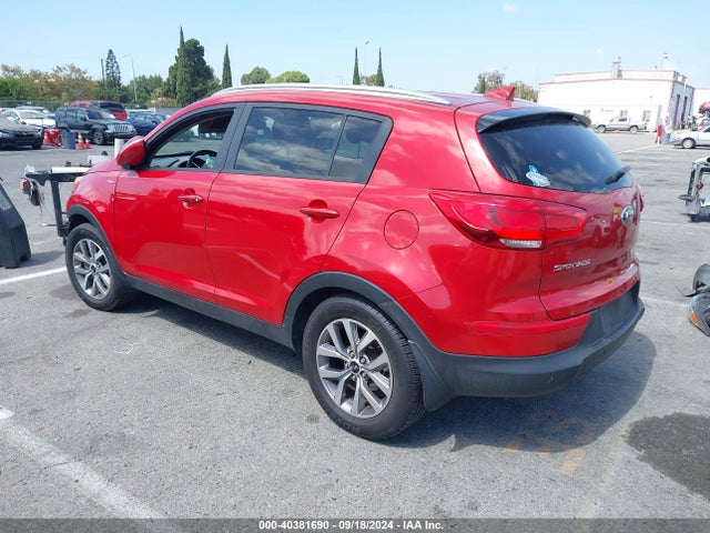 KIA Sportage Lx 2014 KNDPBCAC4E7600750 Image 3
