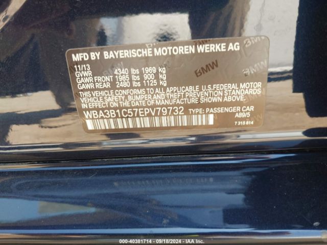 WBA3B1C57EPV79732 BMW 320i