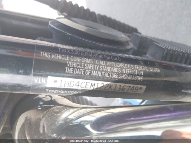 2002 HARLEY-DAVIDSON XL883 1HD4CEM122K116749 Photo 9