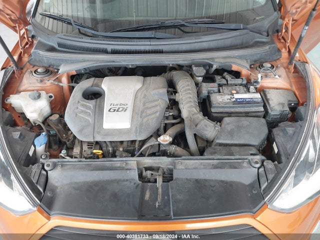 Hyundai Veloster Turbo W/black 2014 KMHTC6AE5EU202779 Image 10
