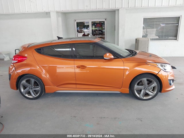 Hyundai Veloster Turbo W/black 2014 KMHTC6AE5EU202779 Image 13